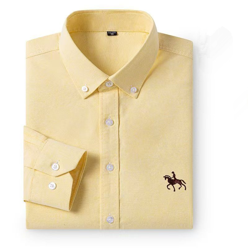 Мужские рубашки-оксфорды из 10 – обзор и цена Oxford Cotton Casual Shirt Business