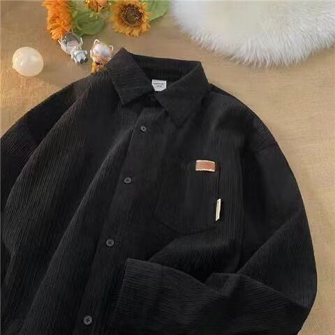 Мужская рубашка из вельвета, о – обзор и цена Corduroy Button Up Shirt Men